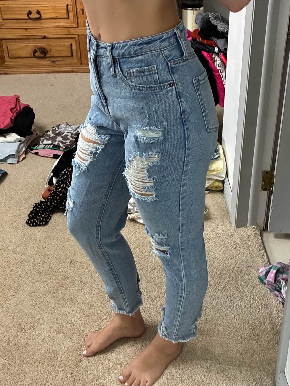 Wild Fable ripped distressed jeans